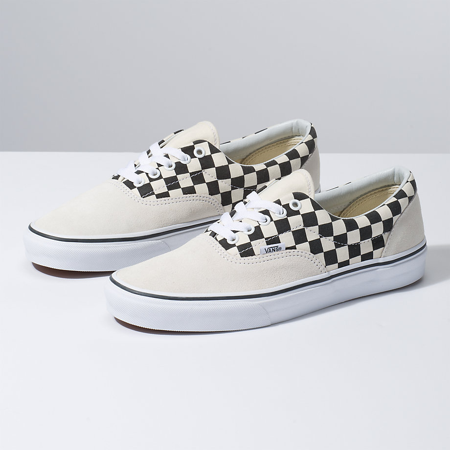 Vans Erkek Spor Ayakkabı Primary Check Era Siyah | 72669-996